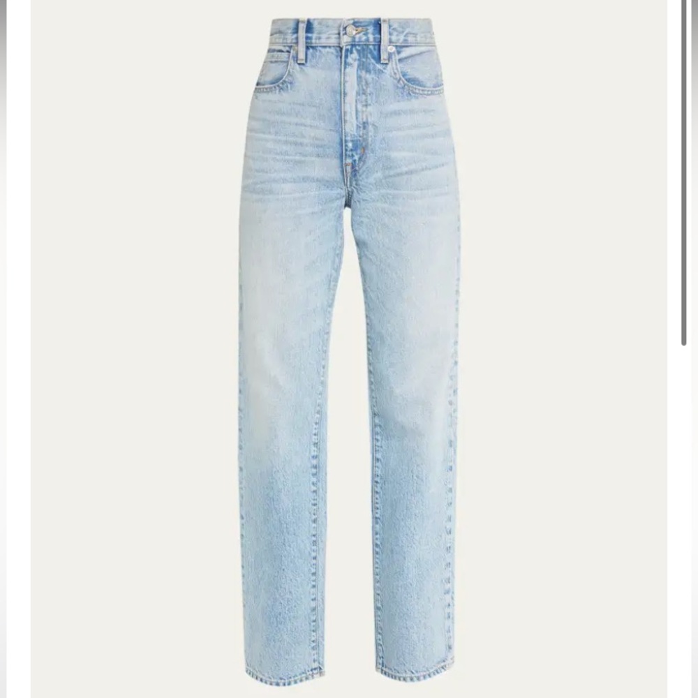 SLVRLAKE Sky Blue Straight Leg Jeans